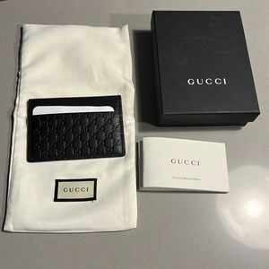 Gucci Monogram Card Holder